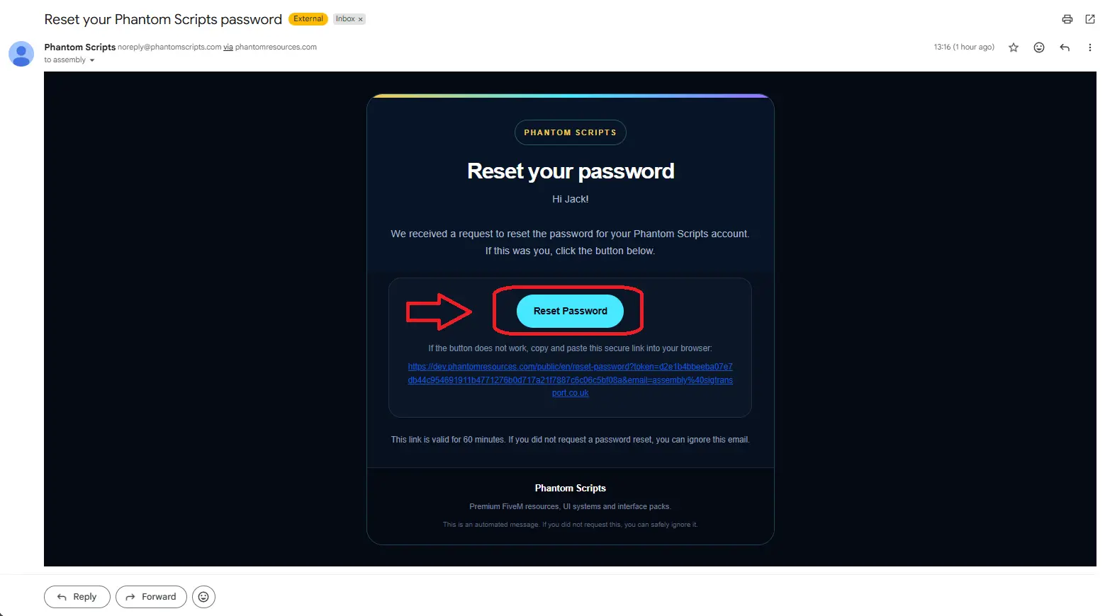 2. Check your email
