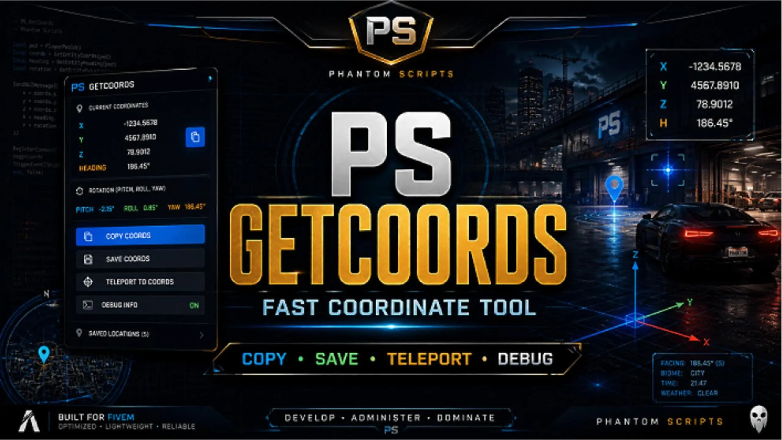 PS GetCoords